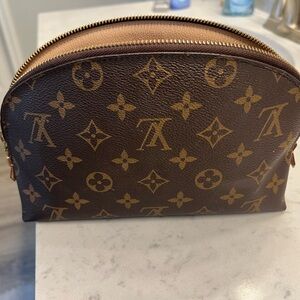 COPY - LOUIS VUITTON Monogram Pochette Cosmetic GM Cosmetic Pouch